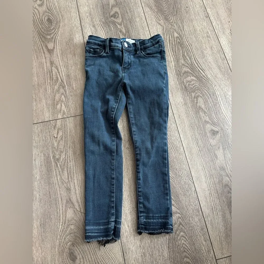 Old Navy Dark Blue Skinny  an ballerina girls used jeans 2 pair